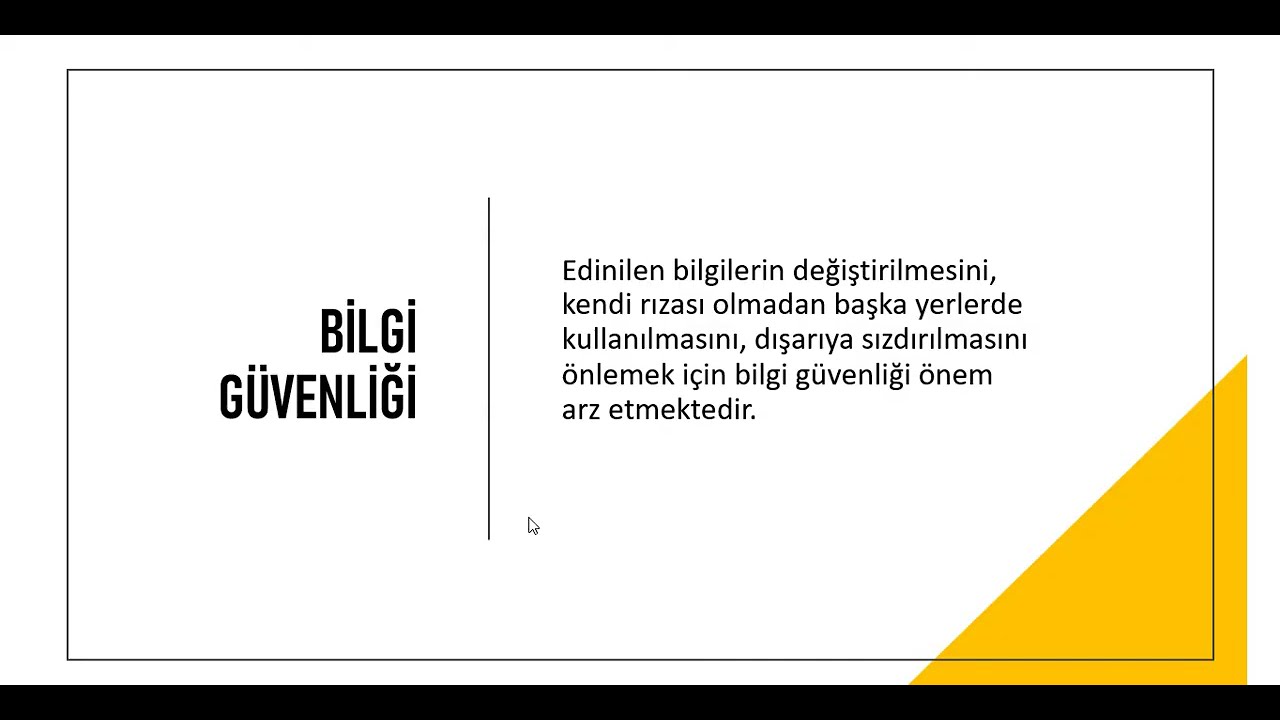 Bilişim Teknolojileri Temelleri #1(Bilişim Etiği)