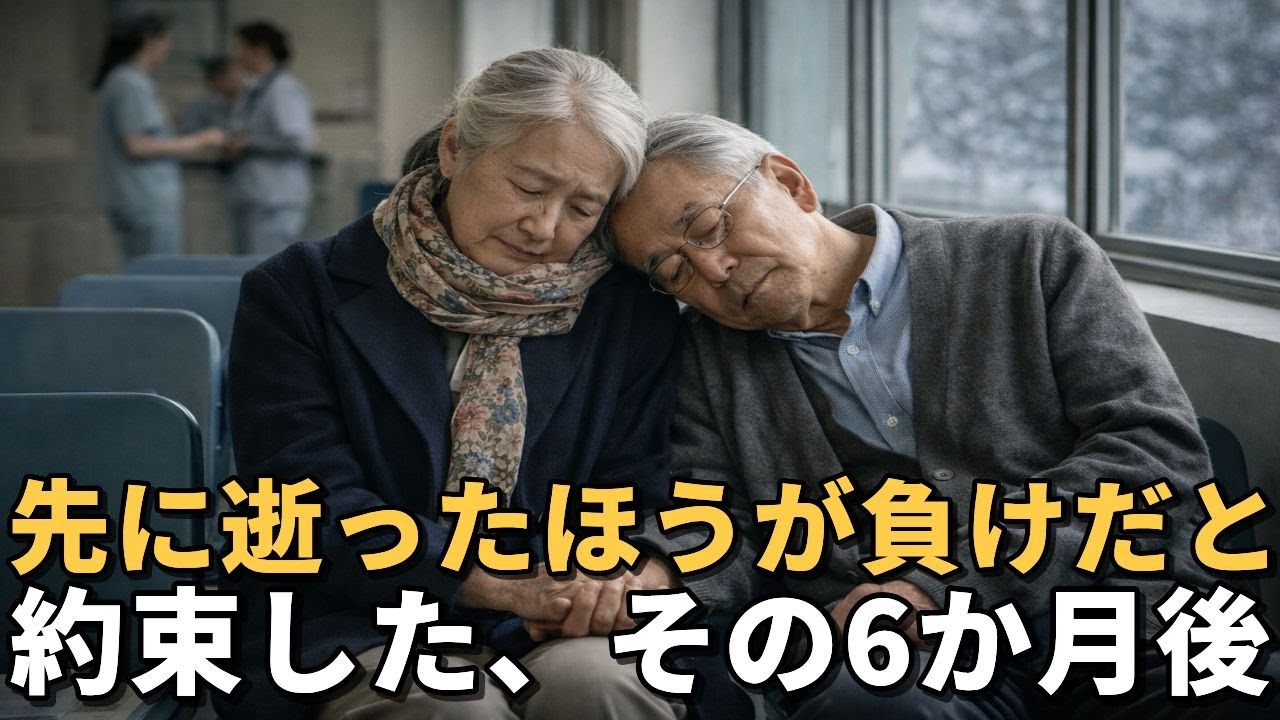先に逝ったほうが負けだと約束した、その6か月後 #夫婦の約束#病院の待合室#6ヶ月間の記録