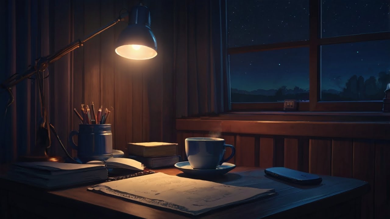 Late Night Cozy Music for Studying, Relaxing, and Deep Focus