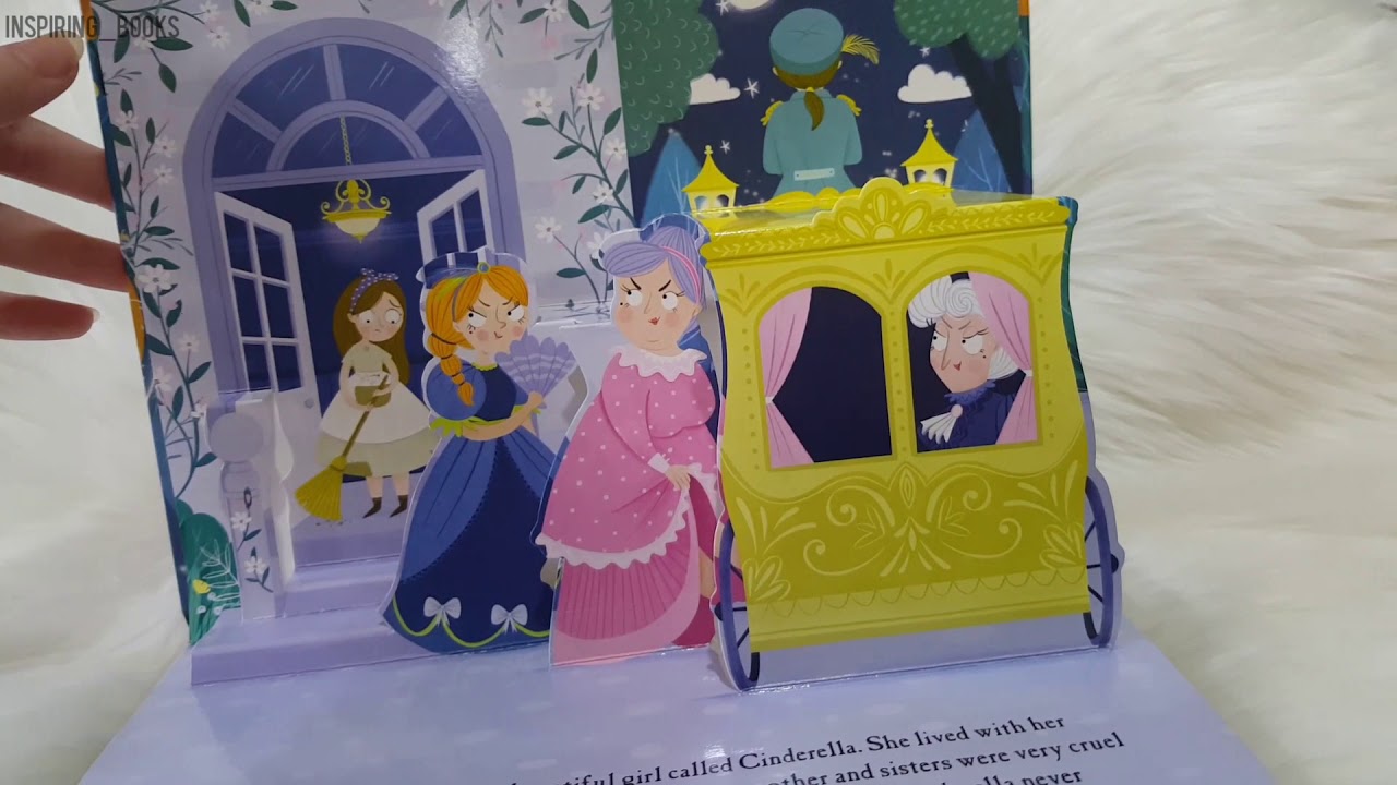 North Parade - Fairy Tale Pop Up Book - Cinderella
