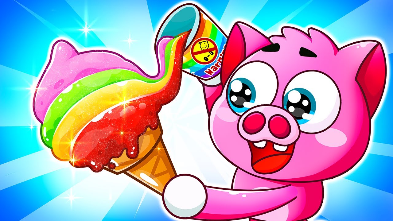 Toy Are Not On The Menu ⛔🍬| Play Safe with Playdough | Safety Cartoon | Sing Along Lamba Lamby