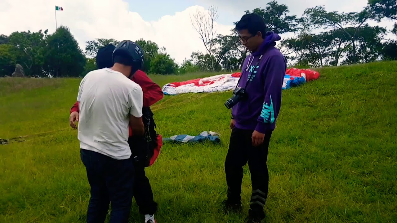 Vuelo en Parapente (M&eacute;xico)