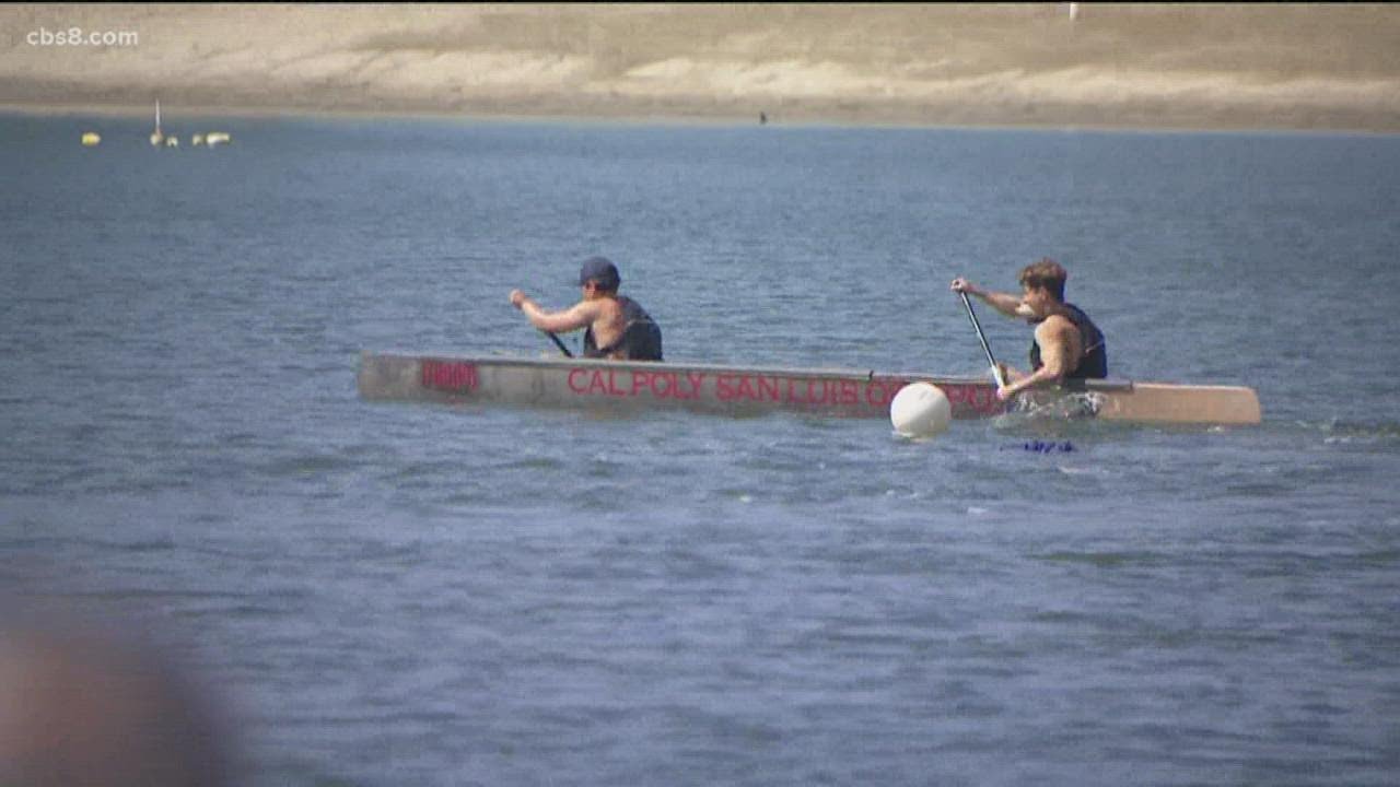 College concrete canoe race hits Mission Bay