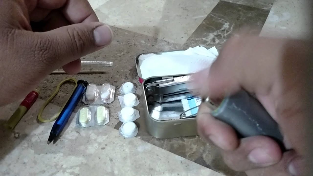 Altoids EDC kit de uso diario urbano V1.1