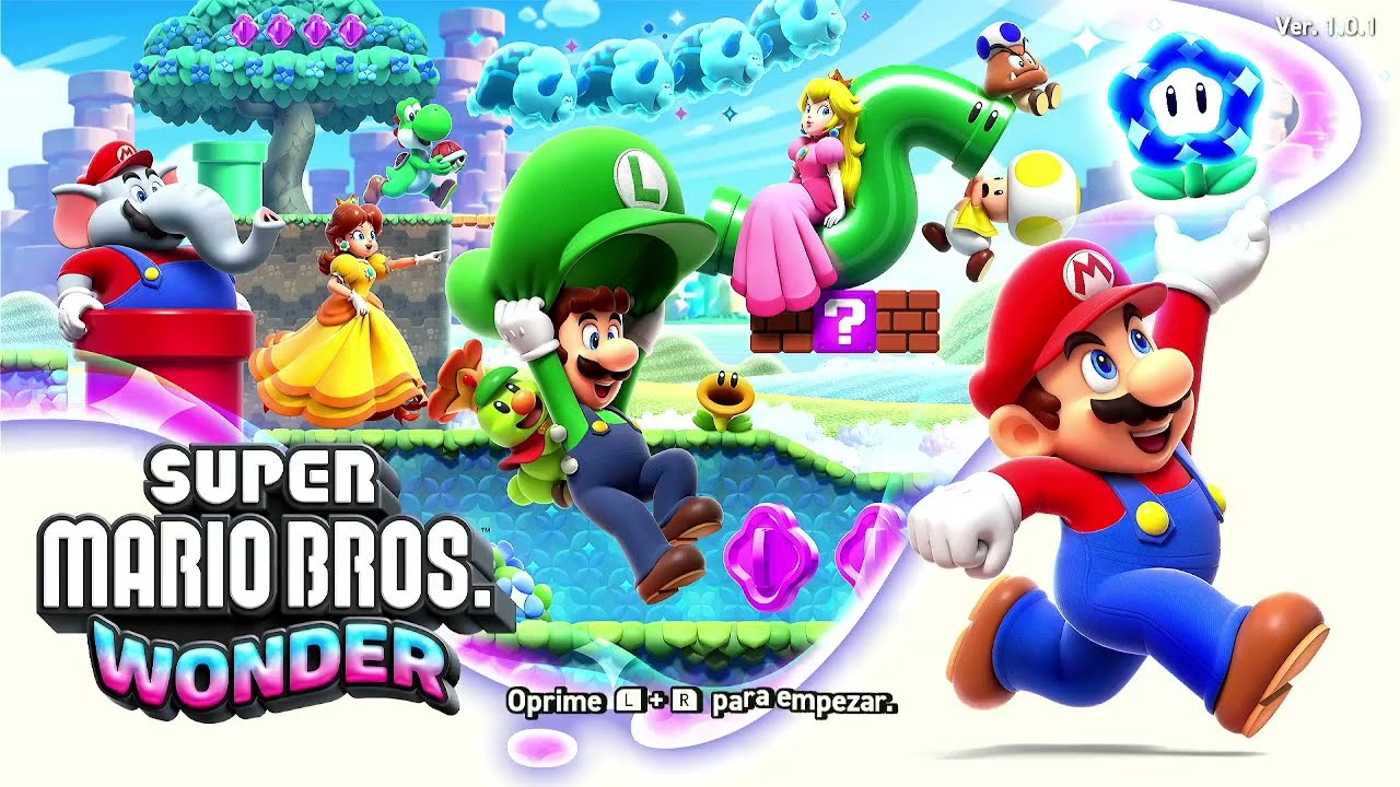 PARTE 1: Super Mario Bros WONDER (Nintendo Switch) GAMEPLAY Español