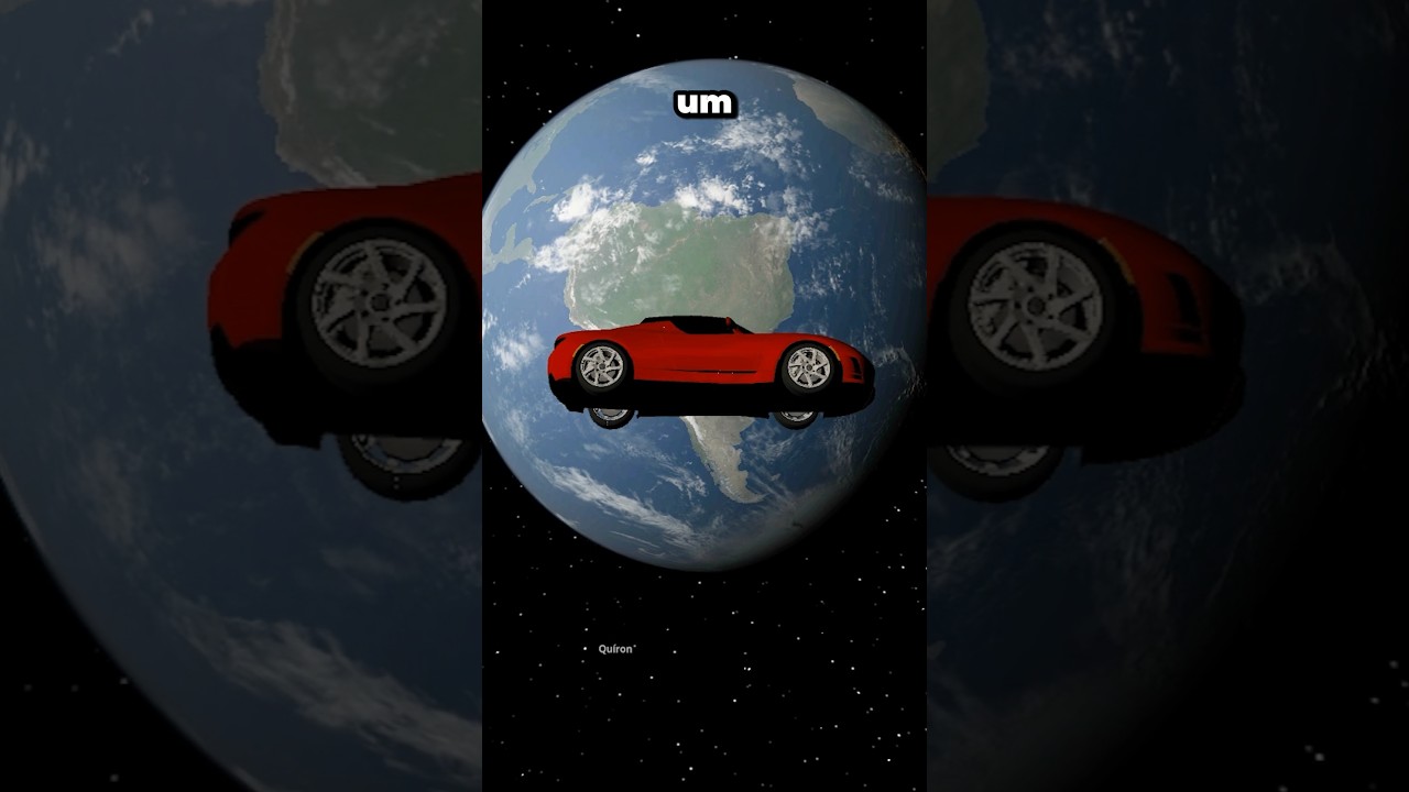 Joguei um carro na velocidade da luz no planeta Terra - Universe Sandbox! #espa&ccedil;o #planeta #universe
