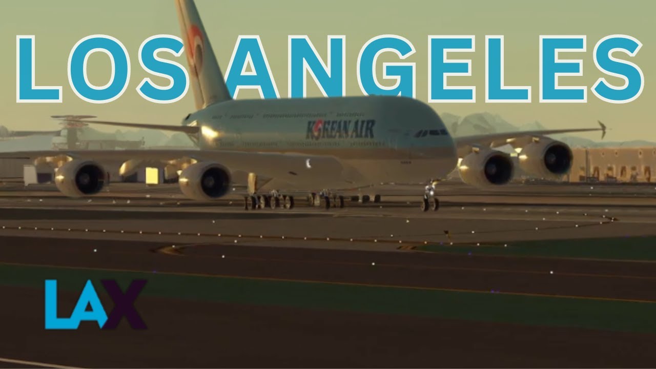 30 Minutes of Plane Spotting at Los Angeles (KLAX) in Infinite Flight