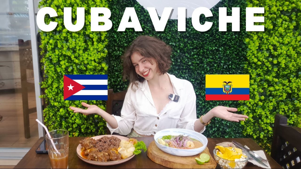 ¿Comida cubana o ecuatoriana?