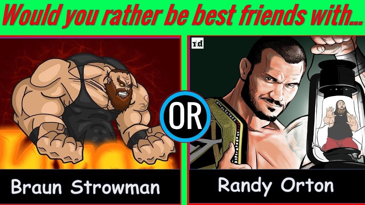 WWE WOULD YOU RATHER - 10 Hardest Choice Challenge Questions
