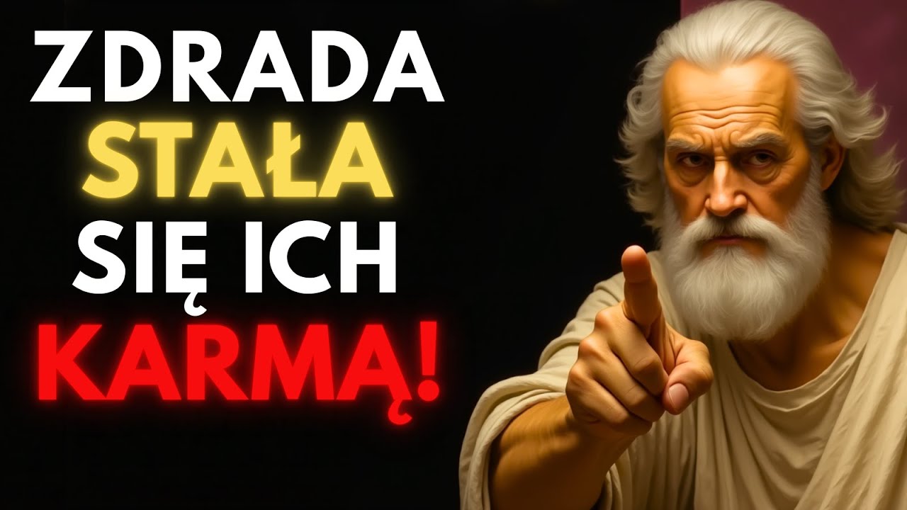NIE MIELI POJĘCIA, ŻE ZDRADA CIEBIE ZNISZCZY IM ŻYCIE | ZDRADA STAŁA SIĘ ICH KARMĄ | STOICYZM