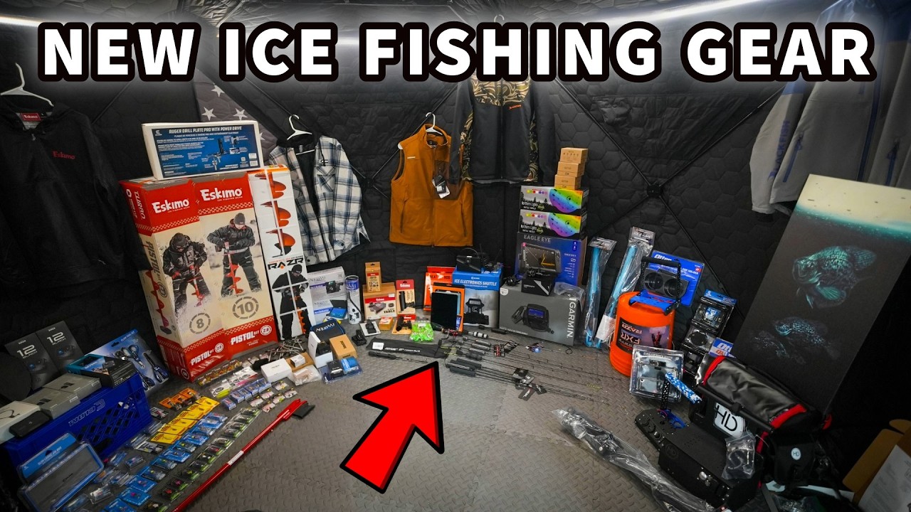 I Spent 5 Months Finding the BEST New Ice Fishing Gear!