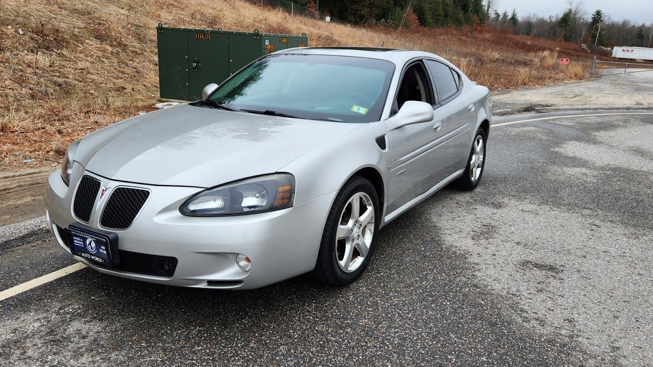 Тест-драйв/обзор Pontiac Grand Prix GXP V8 2008 года от первого лица