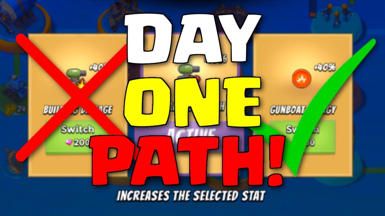 Season 55 - DAY ONE PATH! // Boom Beach Warships