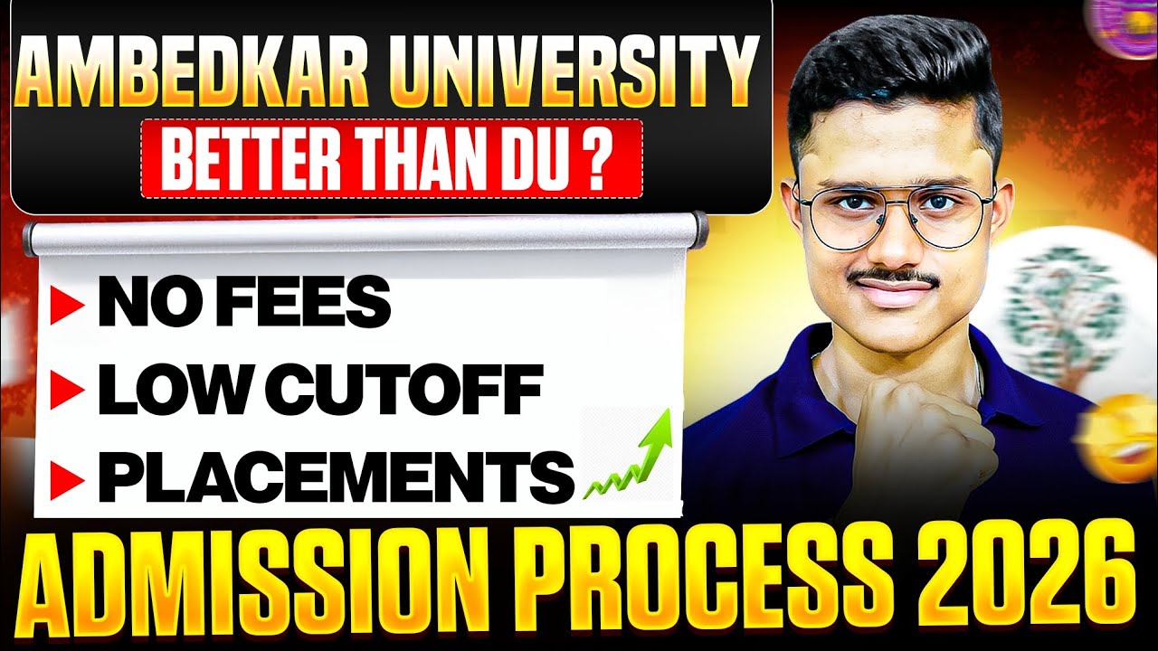 Leave Delhi University For This Govt. University 🔥| Better College Than DU | BR Ambedkar University