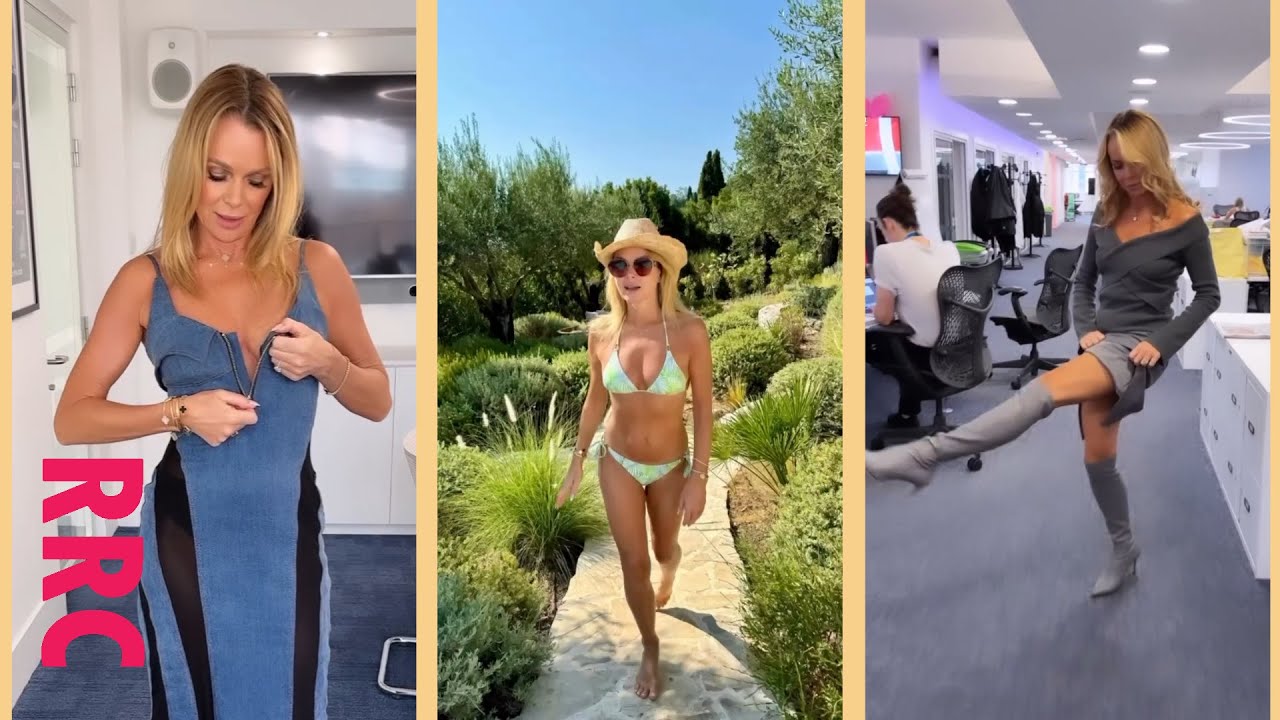Amanda Holden }more leg up OOD socials