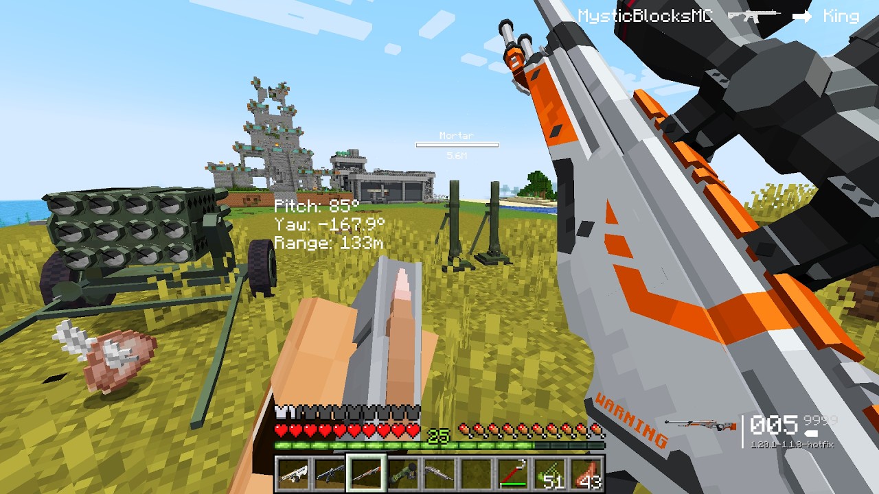 We Destroyed the Pillager Castle&hellip; So They Attacked Our Village with MODERN Weapons! 💣😱