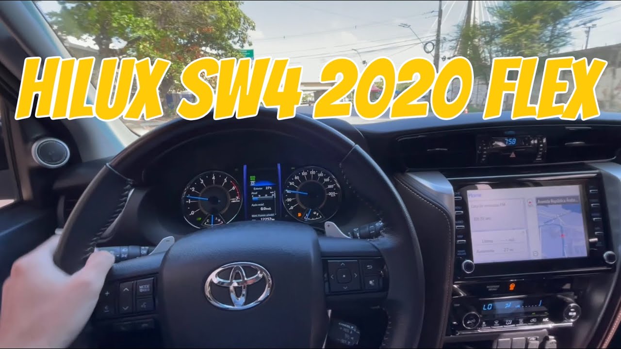 ROLÊ DE HILUX SW4 2020 FLEX, MELHOR QUE DIESEL? VEJA DICAS!!