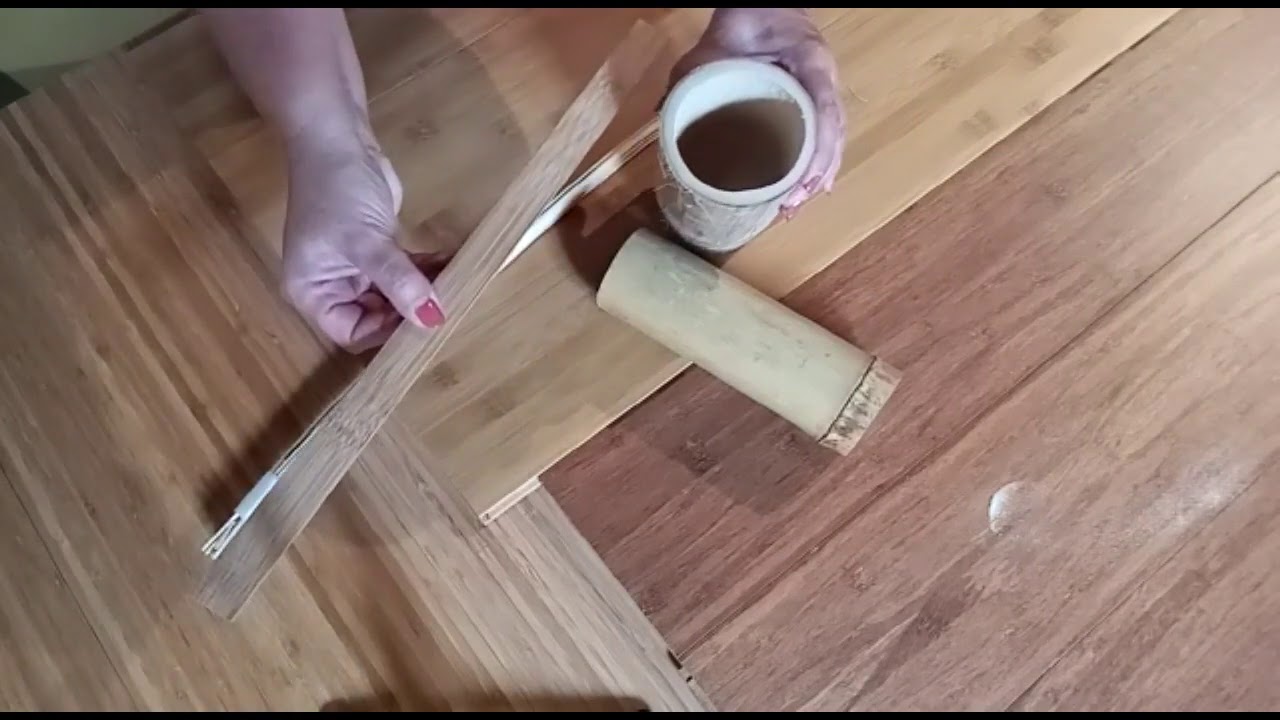 Pavimento in bamboo resistente ed ecologico