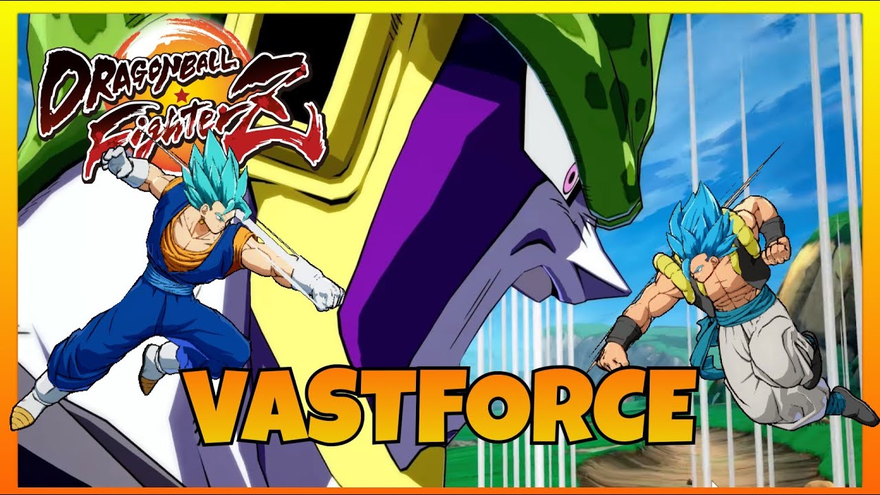 VASTFORCE - DBFZ online gameplays highlights - Gogeta Blue, Cell, Vegito
