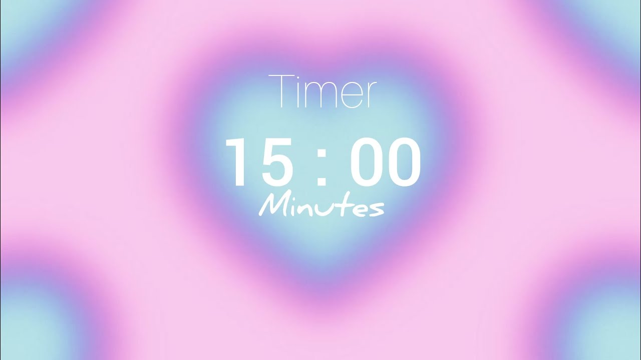 🍥Silent Stopwatch/Timer 15 minutes⌛ | Total Focus | Distraction-Free | Aesthetic🍥