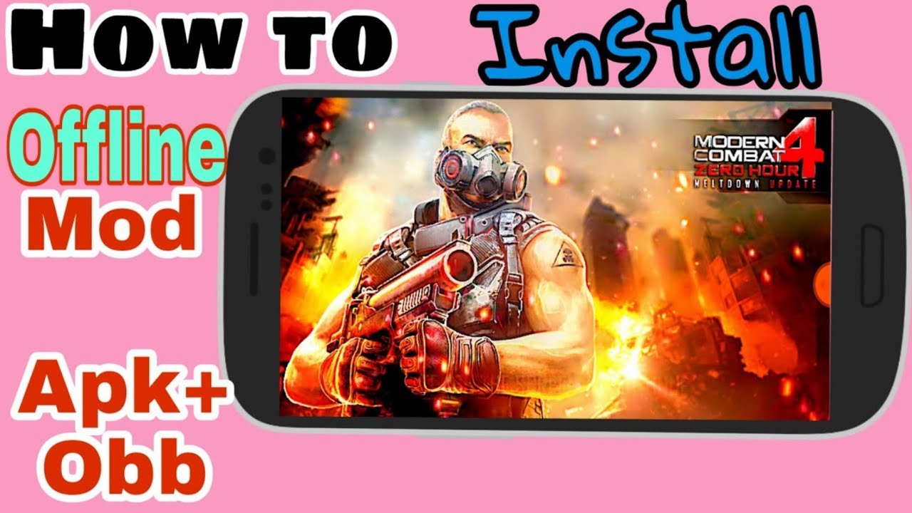 How to download|Mc4 Compresed|Offline Mod Apk +obb file,2019|2020