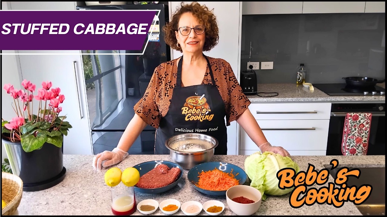 🥬✨ Stuffed Cabbage Rolls 🥬✨ #stuffedcabbage  #cabbagerolls  #middleeasternfood