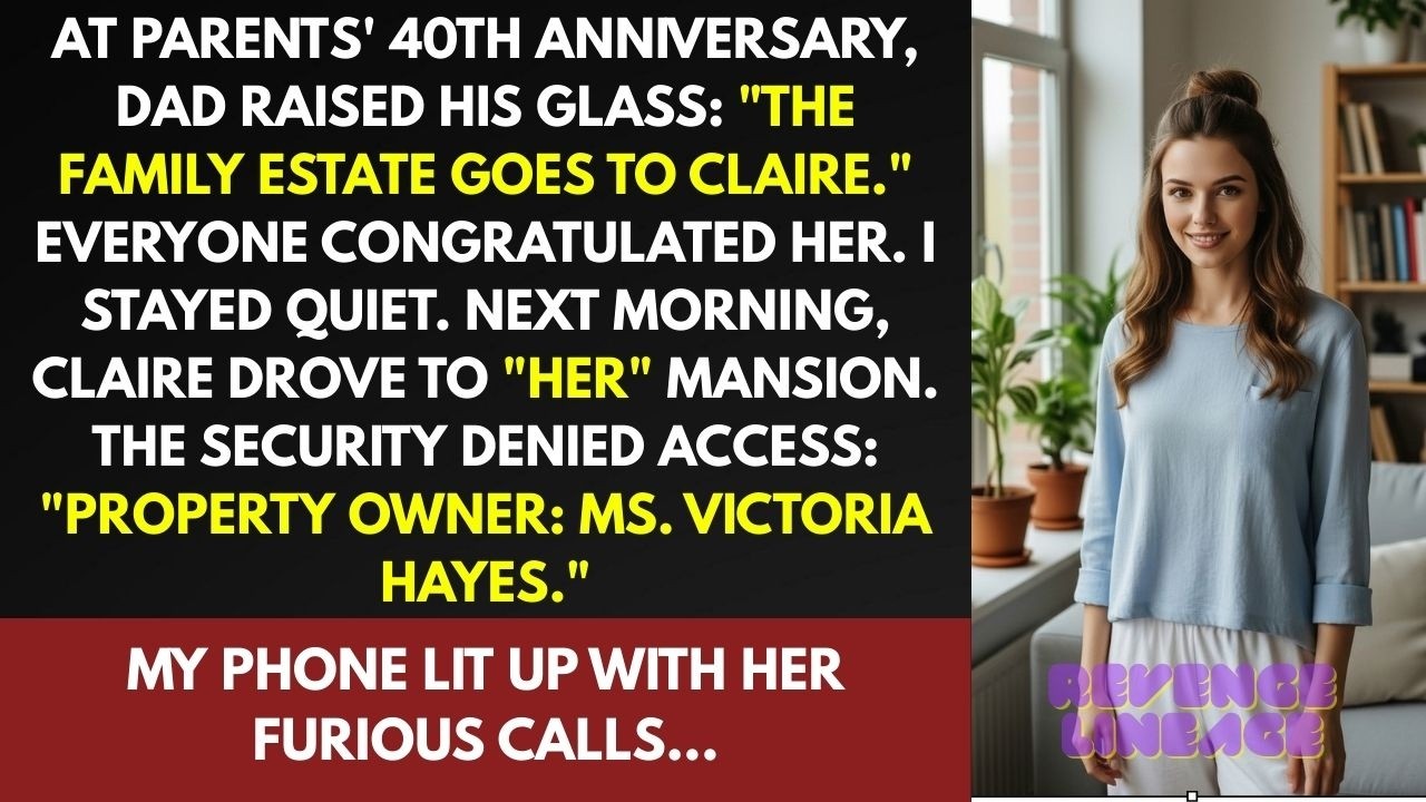 Parents' Anniversary: They Gave My Inheritance To Sister—I Bought The Estate