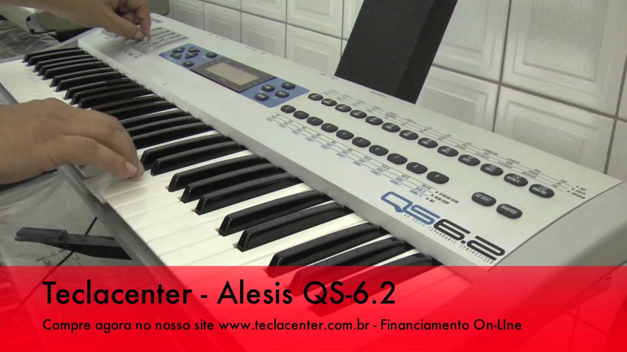 ALESIS QS6.2 DEMO NA TECLACENTER