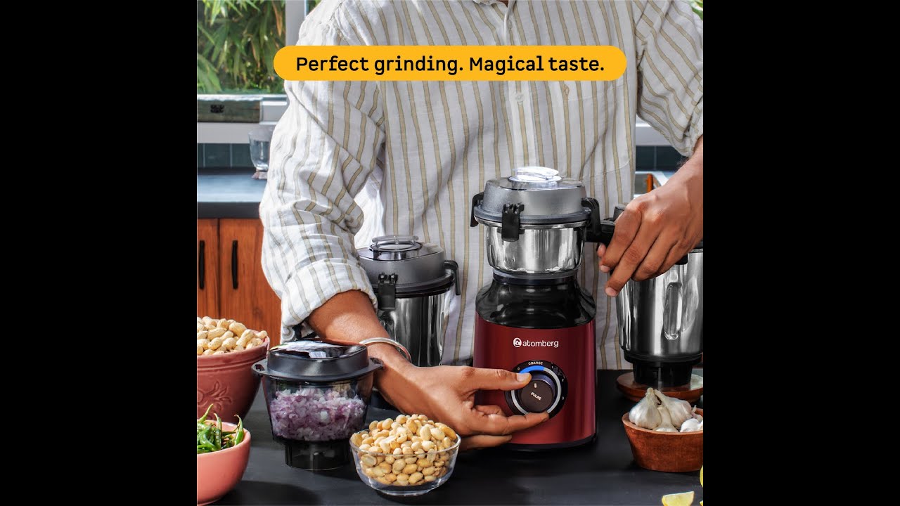 Amazon Unboxing Atomberg Zenova Mixer Grinder 750 Watt