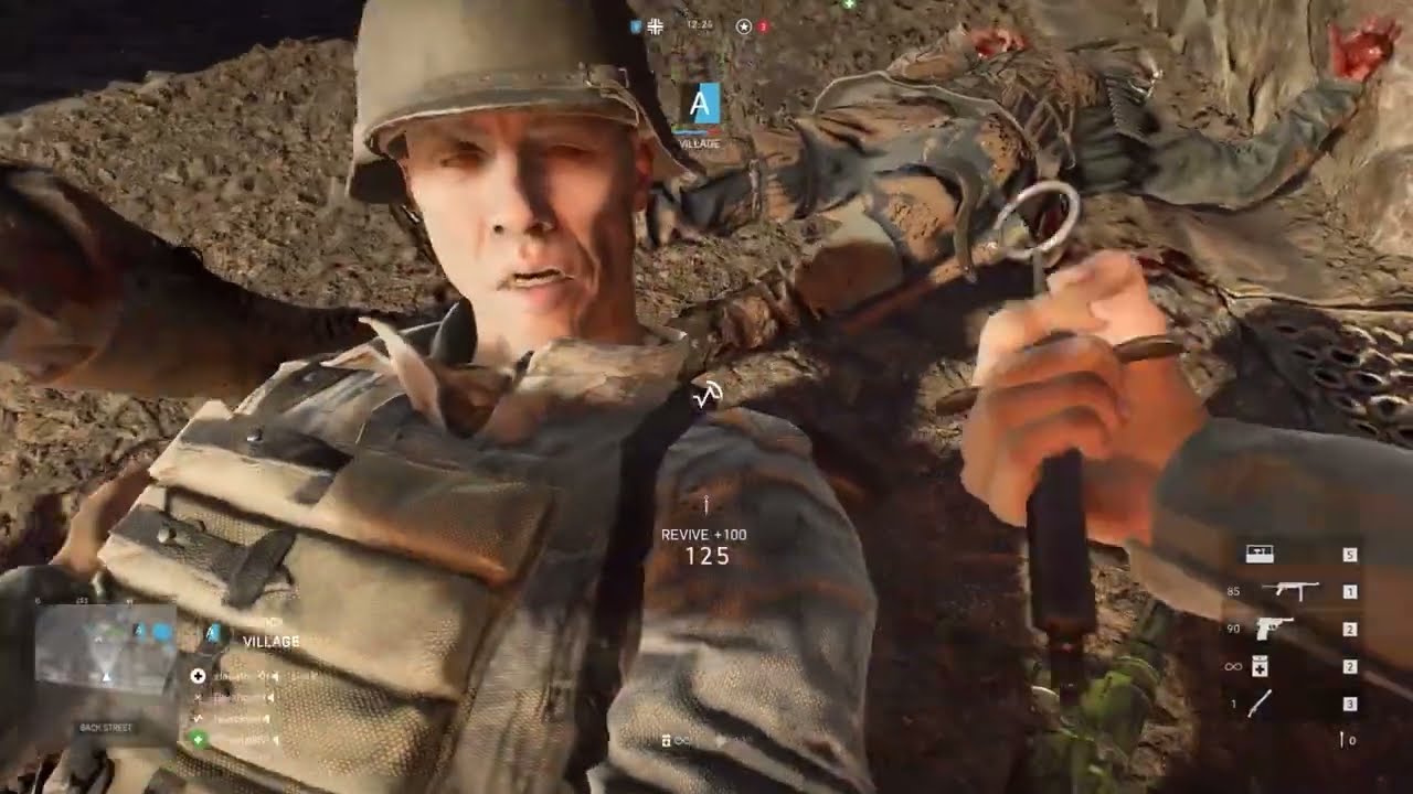 Showing all Medic Class WEAPONS of BATTLEFIELD 5