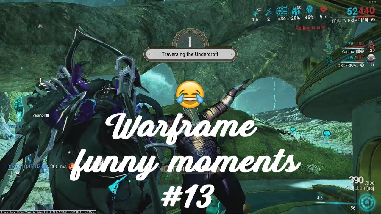 Warframe bugs/glitch/funny moments #13!