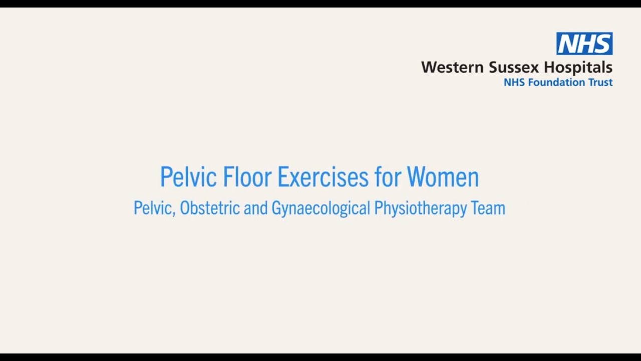 WSHFT Physio: Pelvic Floor Exercises For Women