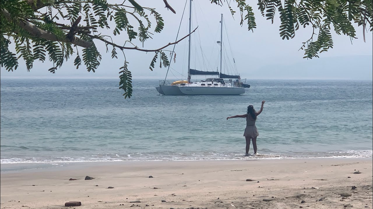 We bought a Trimaran and sailed to Mexico