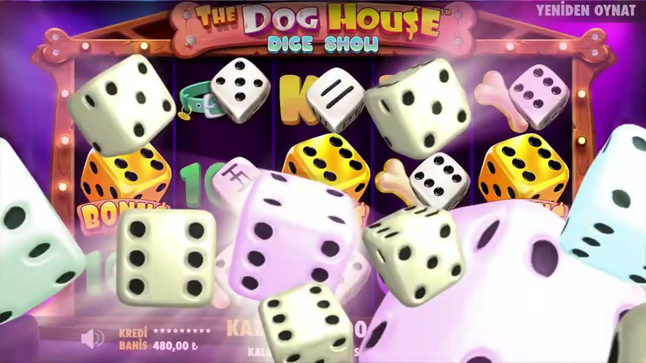 THE DOG HOUSE DICE SHOW OYUNUNDA 213.024,00 TL KAZAN&Ccedil; SAĞLAYAN &Uuml;YEMİZİ TEBRİK EDERİZ.