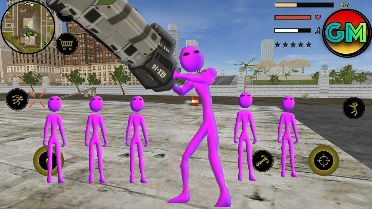 Stickman Rope Hero # Giant Mutant Stickman (by Naxeex LLC) Android Gameplay HD