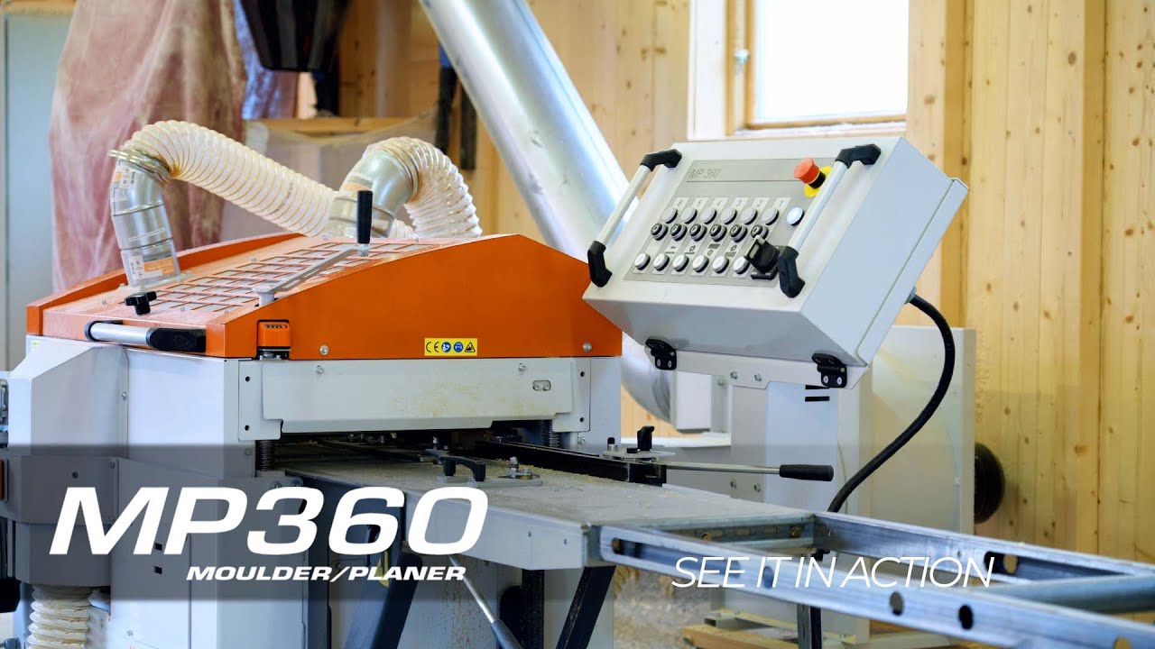 MP360 PLANER / MOULDER | See it in Action | Wood-Mizer Europe