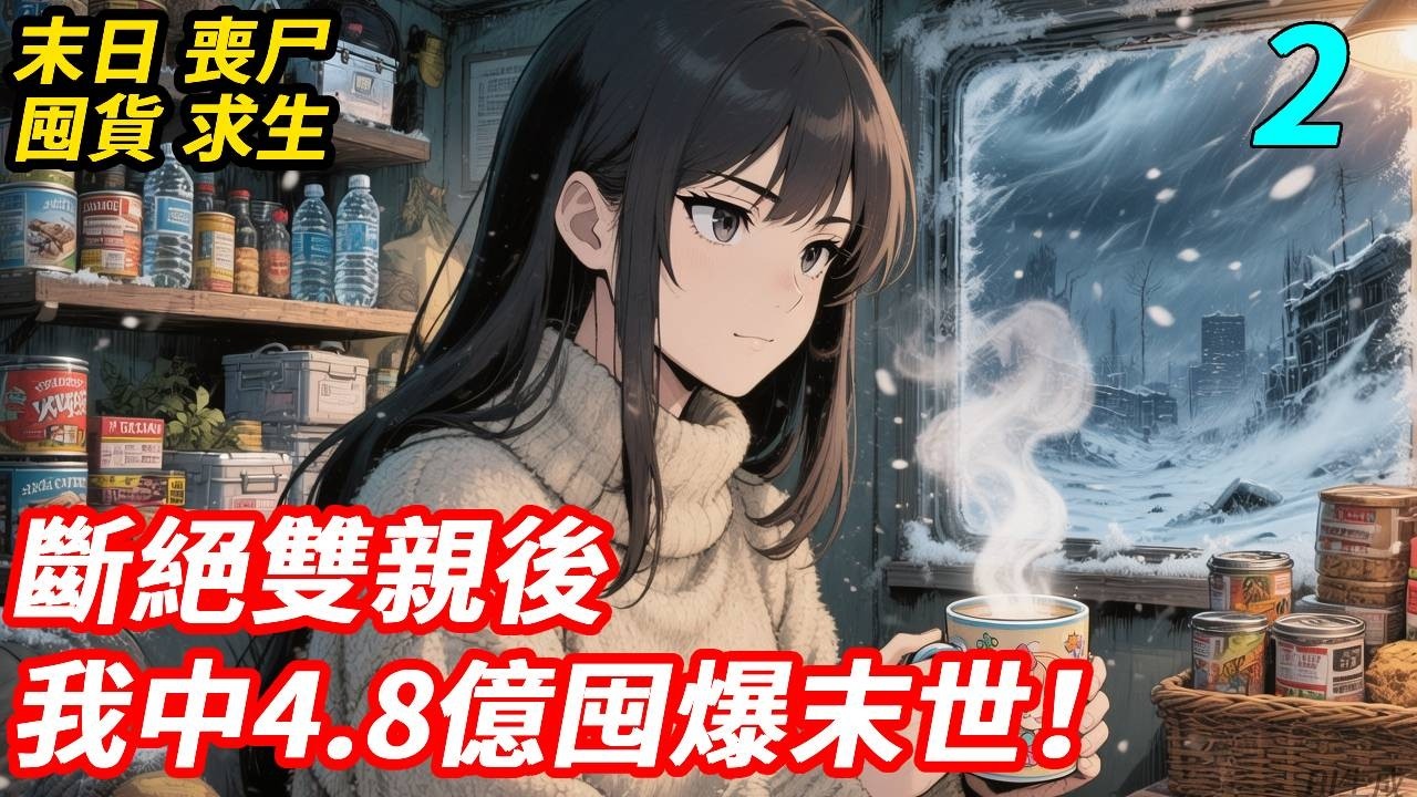 【2】我是真千金，卻被親、養父母厭棄，認親後被假千金誣陷，最後簽下斷絕關係書。萬幸我預知末世，中 4.8 億大獎、獲隨身空間，瘋狂囤貨築牢安全屋，當親生父母在極寒中惶恐無措時，我早已備好一切冷眼旁觀。