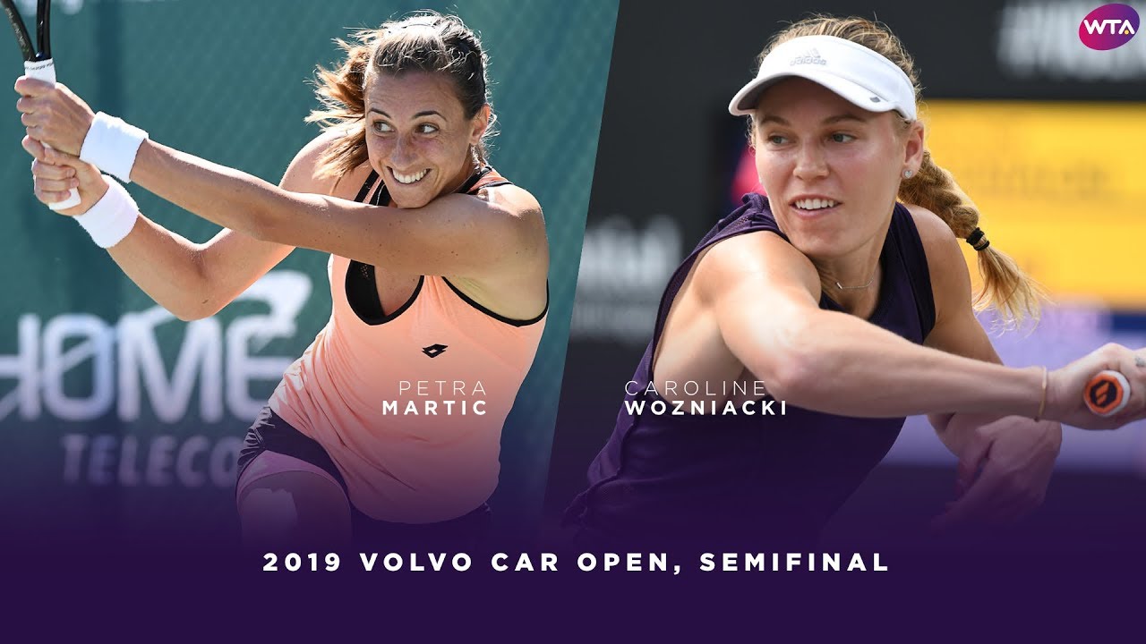 Petra Martic vs. Caroline Wozniacki | 2019 Charleston Open Semifinal | WTA Highlights