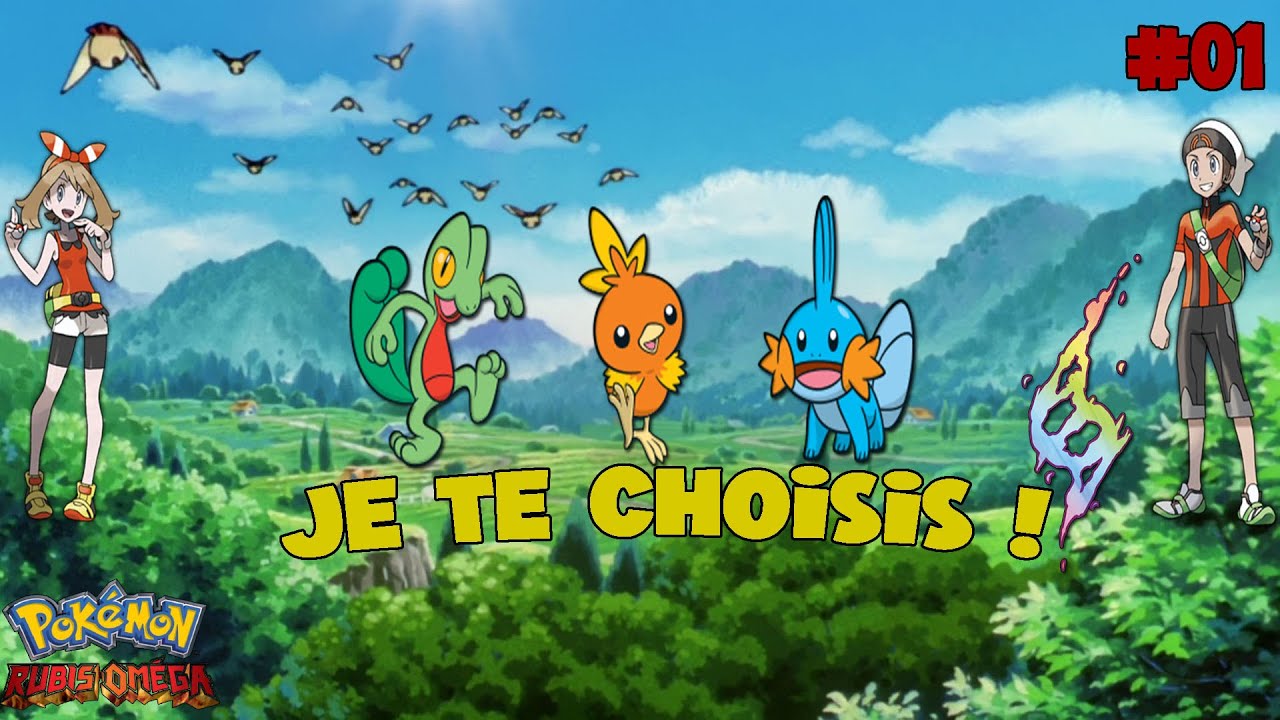 JE TE CHOISIS ! LET'S PLAY POKEMON RUBIS OMEGA #01