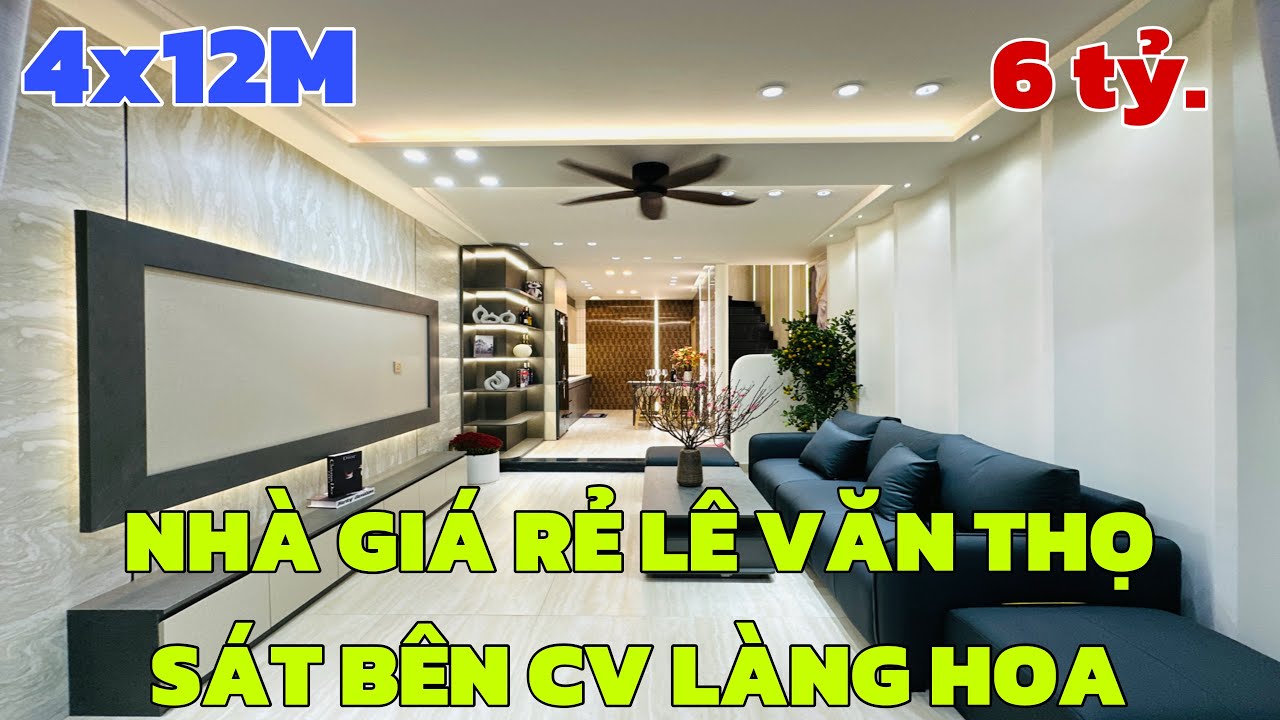 Bán nhà gò vấp (688) nhỉnh 6 đồng giá cực rẻ căn nhà 3 lầu 4pn hẻm xe hơi hiếm có căn thứ 2 