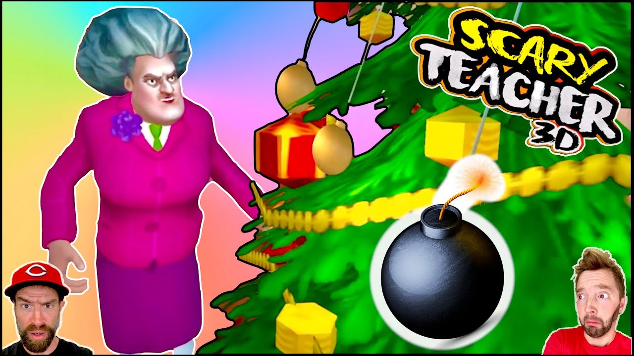 I RUINED SCARY TEACHERS CHRISTMAS! / (Merry Explosion)