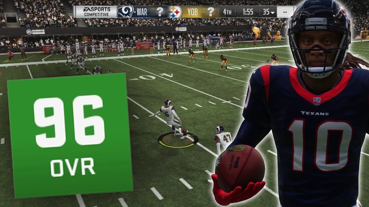 HIGHEST OVERALL DRAFT DECIDED BY ONSIDE KICK!? Madden 19
