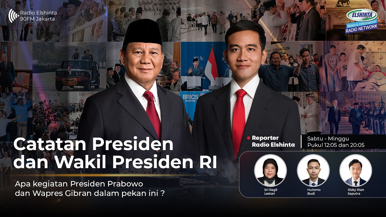 CATATAN PRESIDEN PRABOWO SUBIANTO & WAKIL PRESIDEN GIBRAN RAKABUMING FEBRUARI PEKAN KEEMPAT 2026