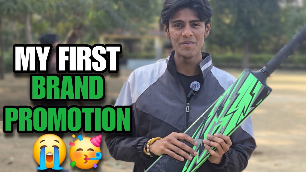 MY FIRST EVER BRAND PROMO🎥 & CRICKET 🏏 