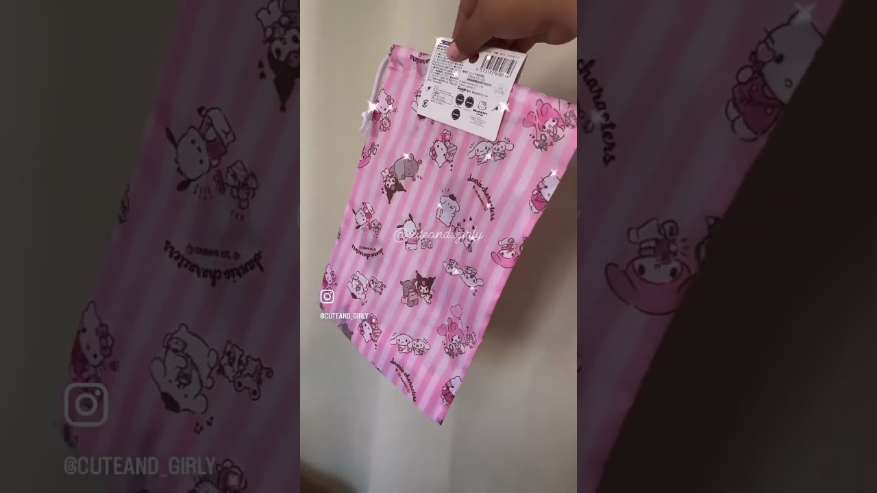 SANRIO CHARACTERS |Drawstring bags| small biz 