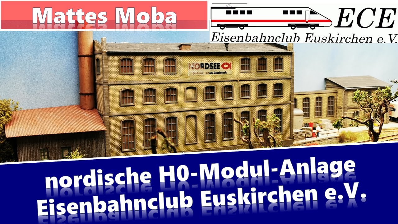 🎥 Lokführerperspektive auf die Hafen-Modulanlage in #H0 des Eisenbahnclub Euskirchen 🚂⚓