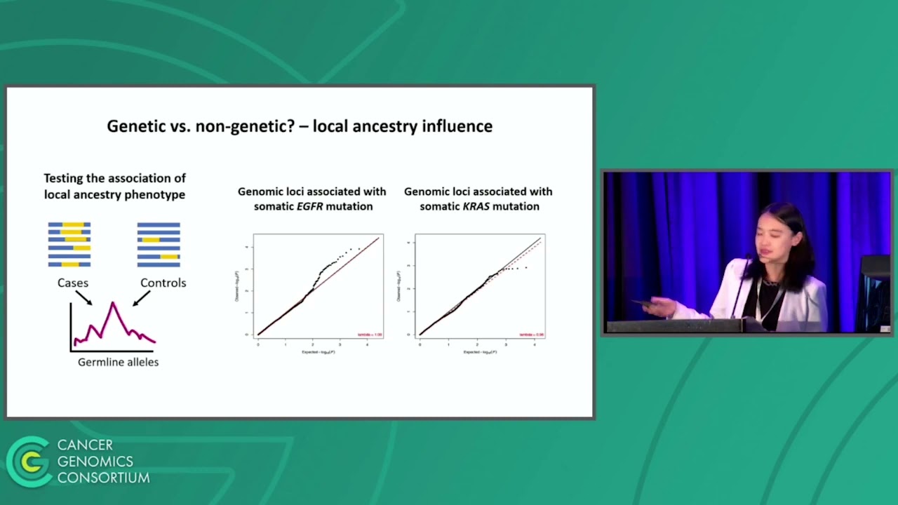 CGC 2022 Invited Presentation - Genetic Ancestry, Somatic Alteration and Outcome