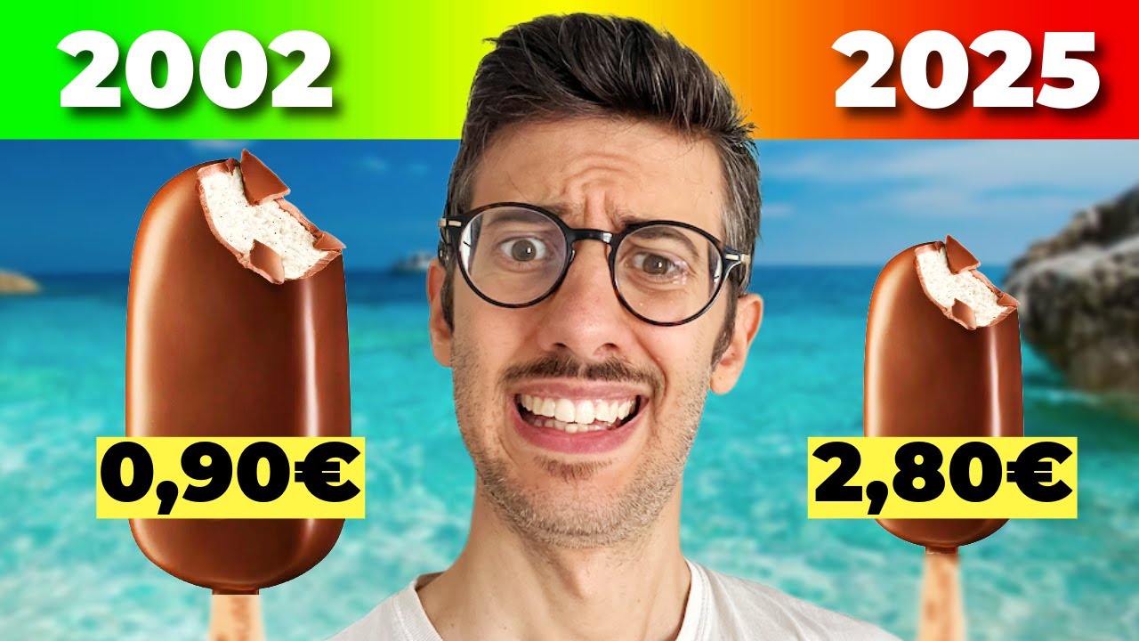 PREZZO del GELATO: Quanto è aumentato in 20 anni? Gelateria VS Supermercato