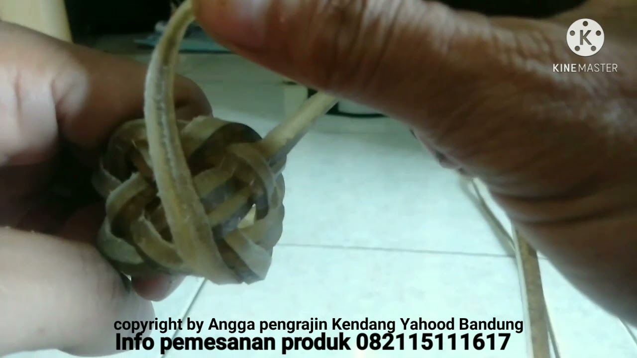 Cara membuat cincin/ali-ali kendang (mode selow)