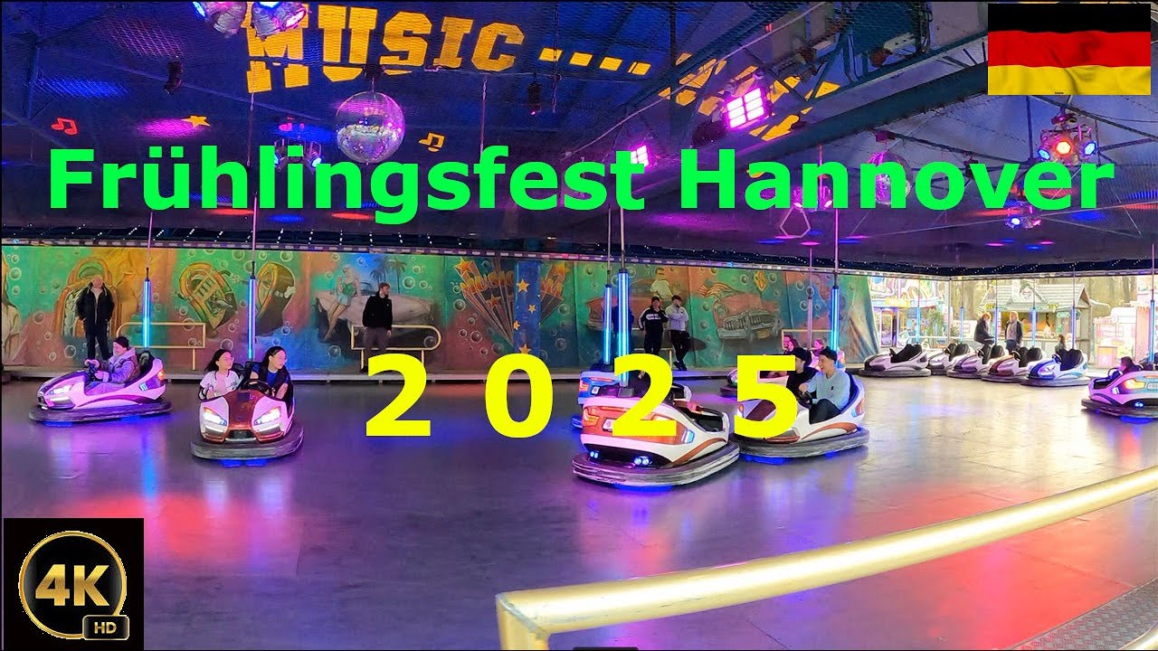 Frühlingsfest🎡 Hannover 2025 4K